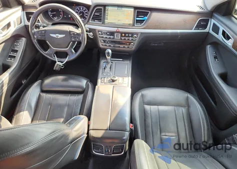 2017 Genesis G80 Base из США, поврежденный, VIN KMHGN4JE7HU180093